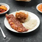 Half Person Mixed Grill On Rice